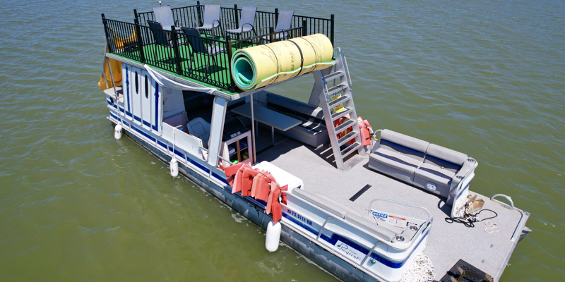 35&amp;#039; Double Decker (Lake Lewisville) - Bathroom thumbnail 2